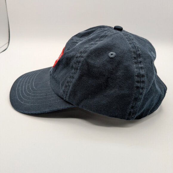 Samuel Adams Official Merchandise Hat, 100% Cotton, Blue, Adjustable Buckle Back - Picture 2 of 8